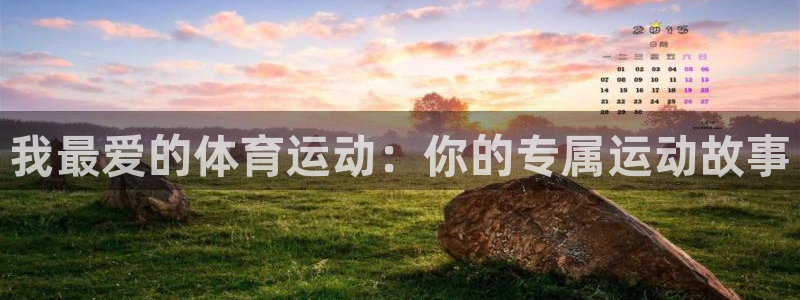 米兰体育官方正版app科技：我最爱的体育运动：你的专