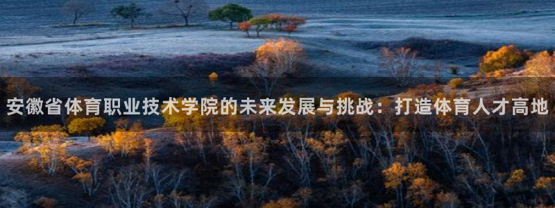 注册米兰体育官方正版app：安徽省体育职业技术学院的